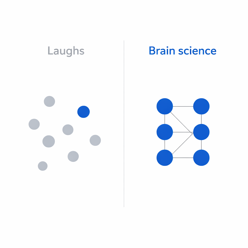 Visual comparison for: Is this like what I saw on TV? Am I going to cluck like a chicken?